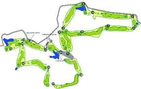 Bom Sucesso map - Obidos