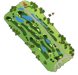Botado Golf Course - map