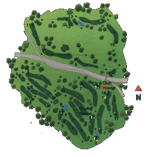 Estoril Golf Course - plan