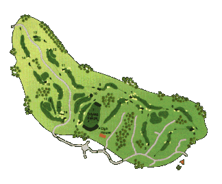 Golden Eagle Golf Course - map
