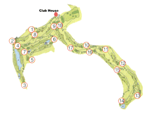 Morgado Golf Course - map