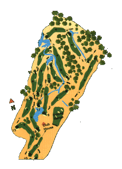 Montado Golf Course - plan