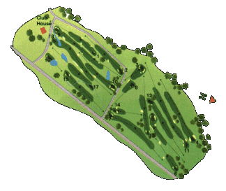 Oporto Golf Course - plan
