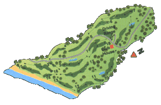 Praia D'El Rey Golf Course map