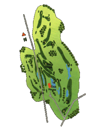 Quinta de Beloura golf course - plan
