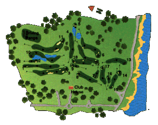 Quinta da Marinha Golf Course - plan