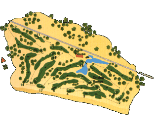 Troia Golf Course - plan